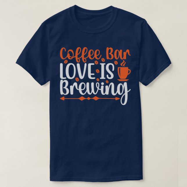 tesvous en train de prparer du caf pour moi Coffee T-Shirt (Design Front)