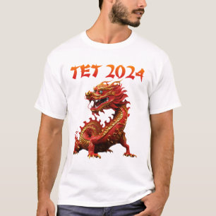 Tet 2024 Year of the Dragon Vietnamese New Year T-Shirt