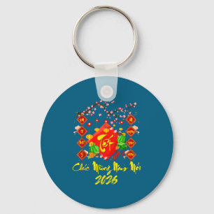 Tet 2026 Year Of The Horse Vietnamese Lunar New Ye Key Ring