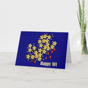 Tet Hoa Mai Greeting Card