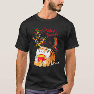 Tet Vietnamese Lunar New Year Calendar 2022 Happy  T-Shirt