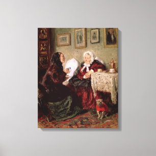 Tete-a-Tete, 1909 Canvas Print