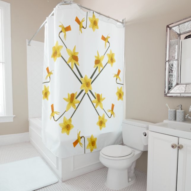 Tête à tête shower curtain (In Situ)