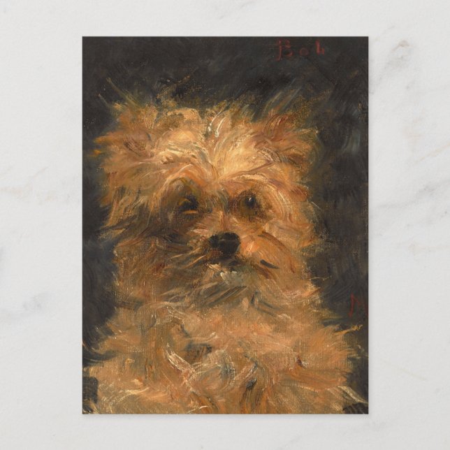 Tête du Chien ‘Bob’ | Édouard Manet Postcard (Front)