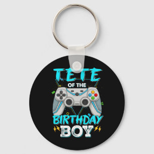 Tete Of The Birthday Boy Matching Video Game Birth Key Ring