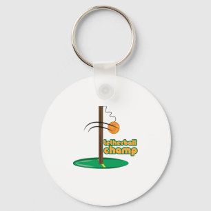 Tetherball Champ Key Ring