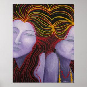 Tethered Pisces Poster