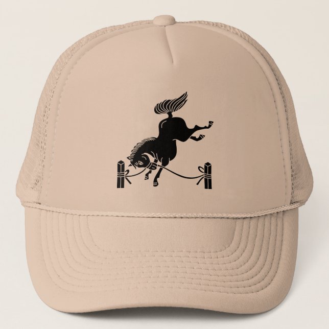 Tethered Soma horse Trucker Hat (Front)