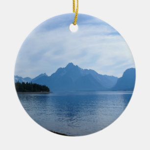 Teton Beauty Ceramic Tree Decoration
