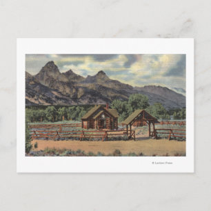 Teton National Park, WY Postcard