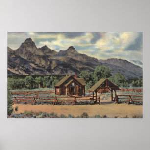 Teton National Park, WY Poster