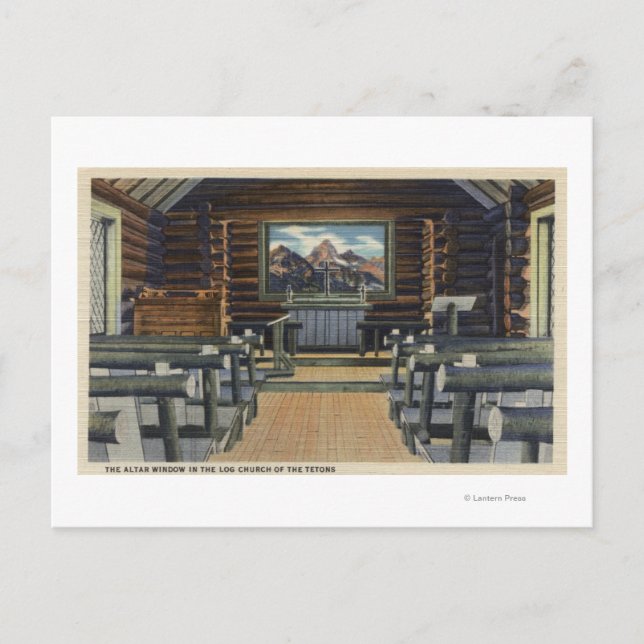 Teton National Park, WY - The Alter Postcard (Front)