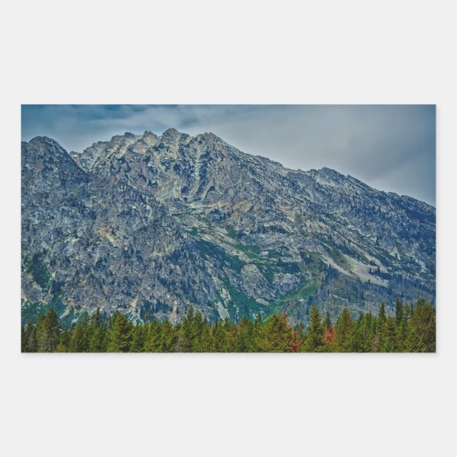 Teton NP 6901 Rectangular Sticker (Front)
