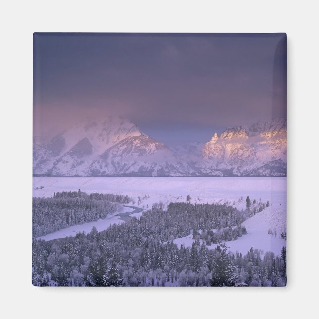 Teton Range from Snake River Overlook, Grand Magnet (Front)