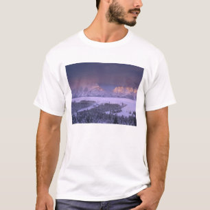 Teton Range from Snake River Overlook, Grand T-Shirt