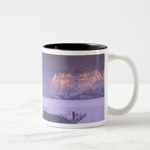 Teton Range from Snake River Overlook, Grand Two-Tone Coffee Mug