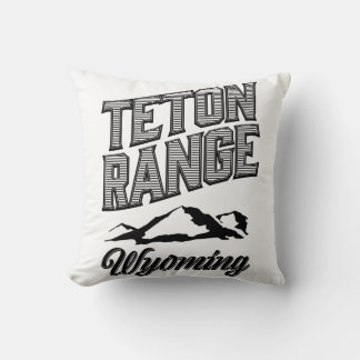 Teton Range, Wyoming Cushion