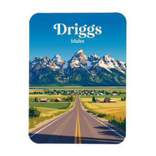 Teton Scenic Byway Idaho Magnet