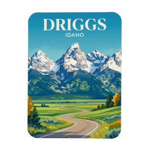 Teton Scenic Byway Idaho Magnet