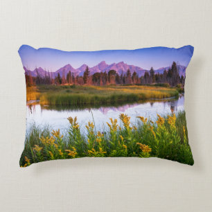 Teton Sunrise Decorative Cushion