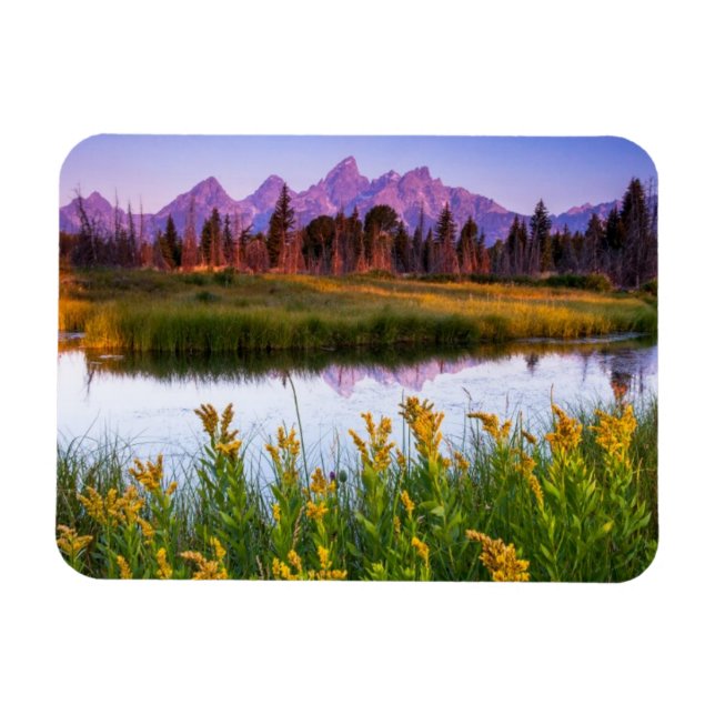 Teton Sunrise Magnet (Horizontal)