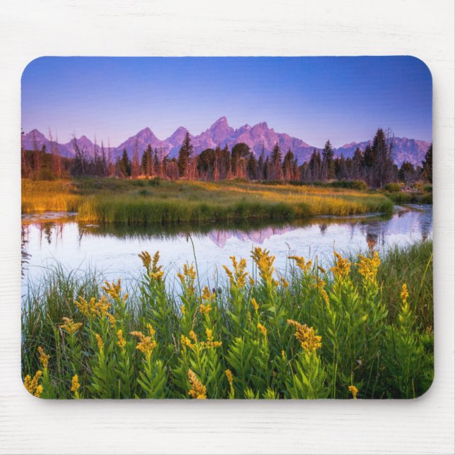 Teton Sunrise Mouse Mat (Front)