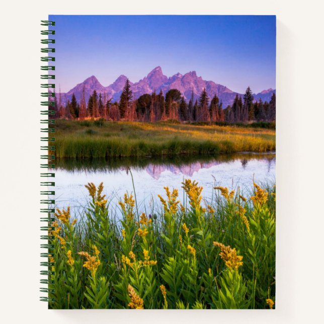 Teton Sunrise Notebook (Front)