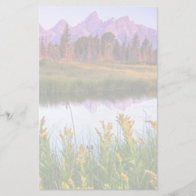 Teton Sunrise Stationery (Front)