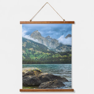 Tetons After the Rain Hanging Tapestry