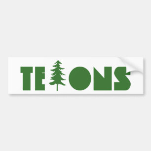 Tetons Bumper Sticker