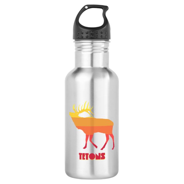 Tetons Elk 532 Ml Water Bottle (Front)