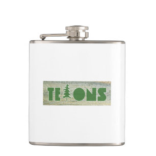 Tetons Hip Flask