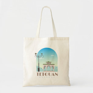 Tetouan city morocco Skyline Tote Bag