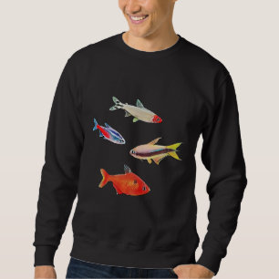 Tetra Fish Aquarium Fish Breeders Sweatshirt