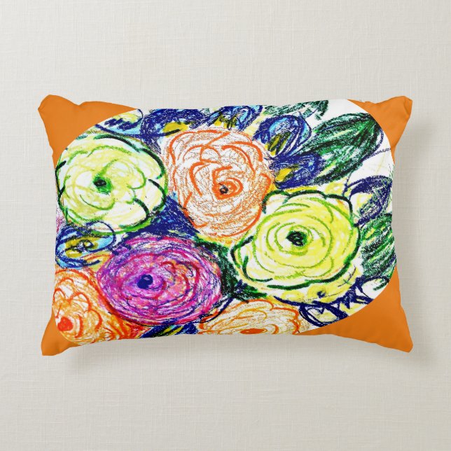 Tetradic Decorative Cushion (Front)