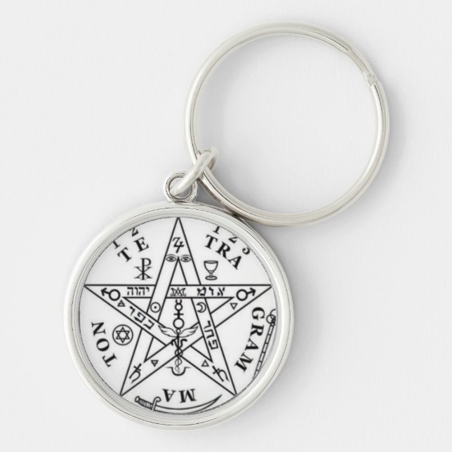 Tetragrammaton Keychain (Front)