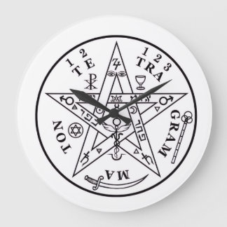 Tetragrammaton Large Clock