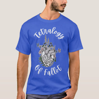 Tetralogy Of Fallot Anatomical Heart diac Nurse Nu T-Shirt