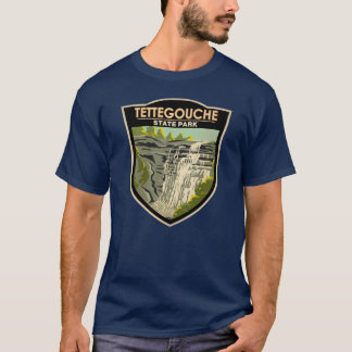 Tettegouche State Park Minnesota Badge T-Shirt