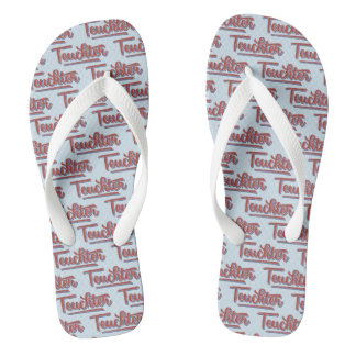 Teuchter Doric Scottish Dialect Flip Flops