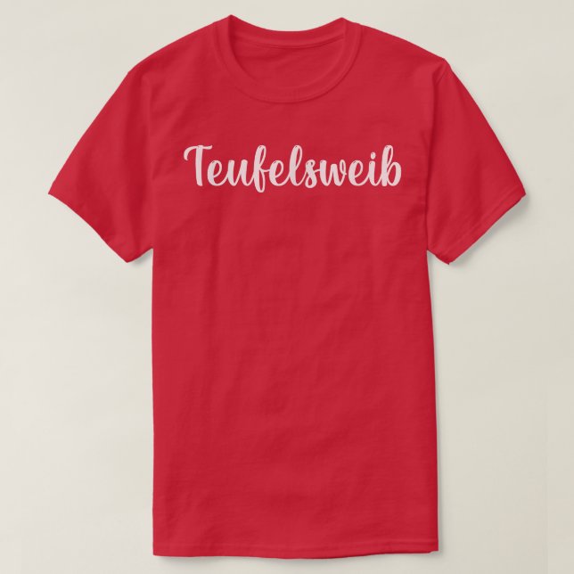 Teufelsweib, Fairy Grunge, Naughty Women Taffe Lad T-Shirt (Design Front)