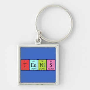 Teunis periodic table name keyring