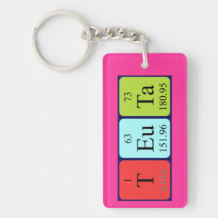 Teuta periodic table name keyring