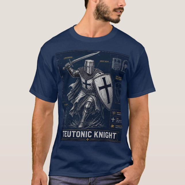 Teutonic Knight T-Shirt (Front)