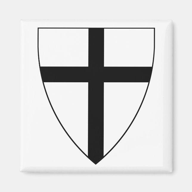 Teutonic Knights Coat of Arms Magnet (Front)