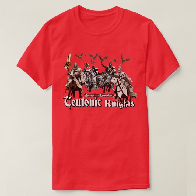 Teutonic Knights Crusaders T-Shirt (Design Front)