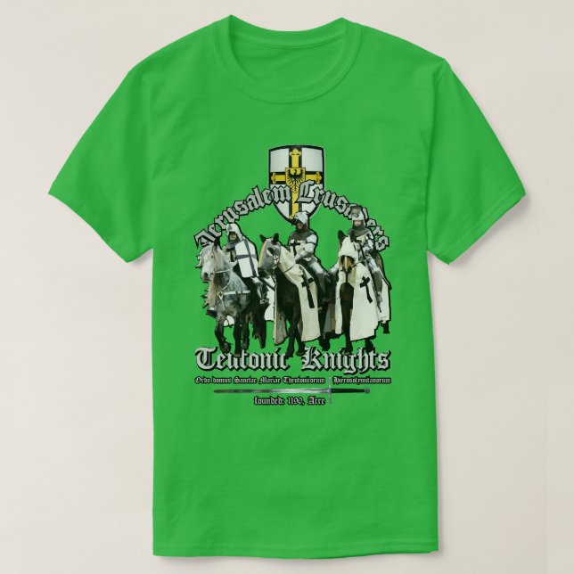 Teutonic Knights Jerusalem Knights T-Shirt (Design Front)
