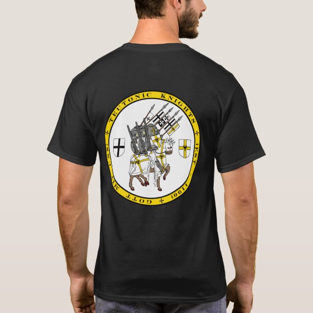 Teutonic Knights on Crusade Seal Shirt (Back)