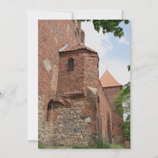Teutonic Order Castle Neidenburg Invitation (Front)