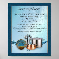 Tevilat Keilim Blessing for Immersing Dishes